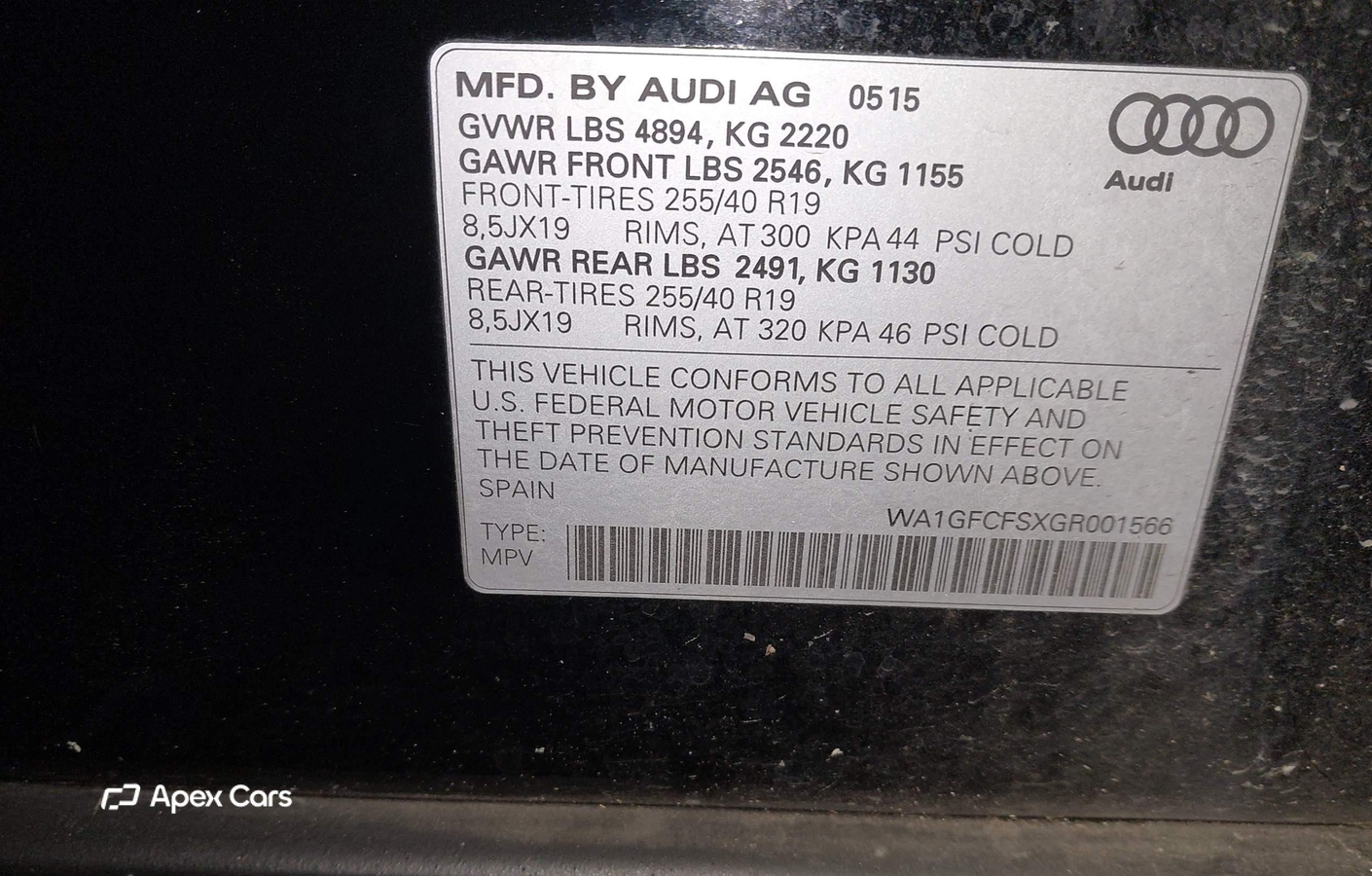 Audi Q3 2016