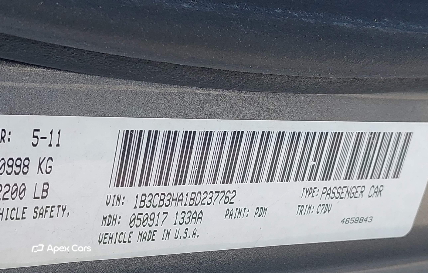 Dodge Caliber 2011