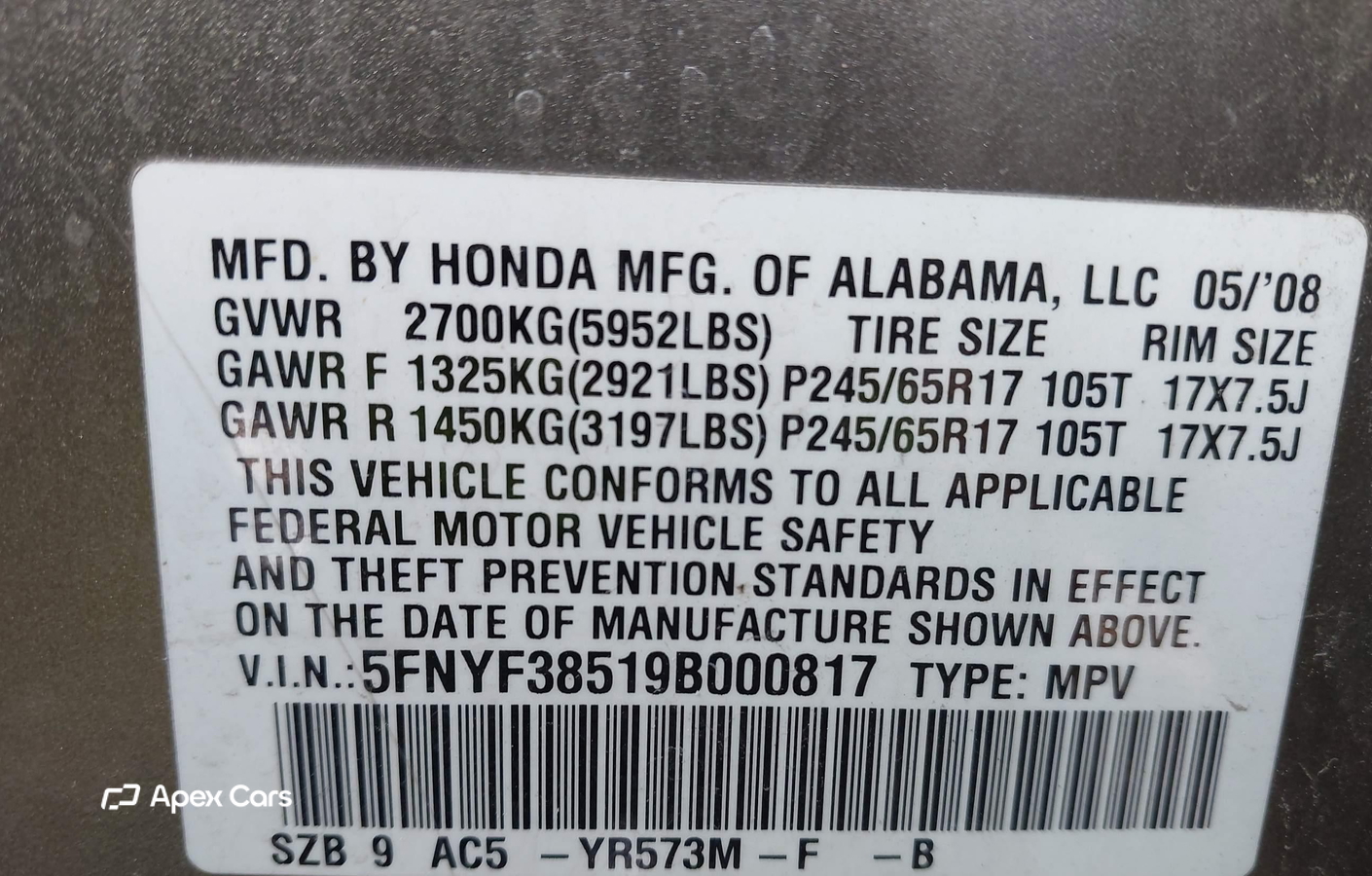 Honda Pilot 2009