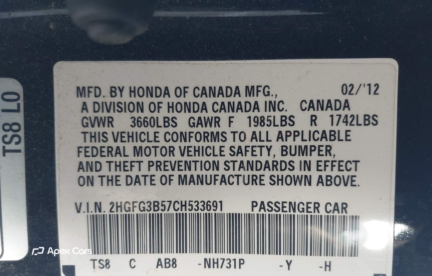Honda Civic 2012