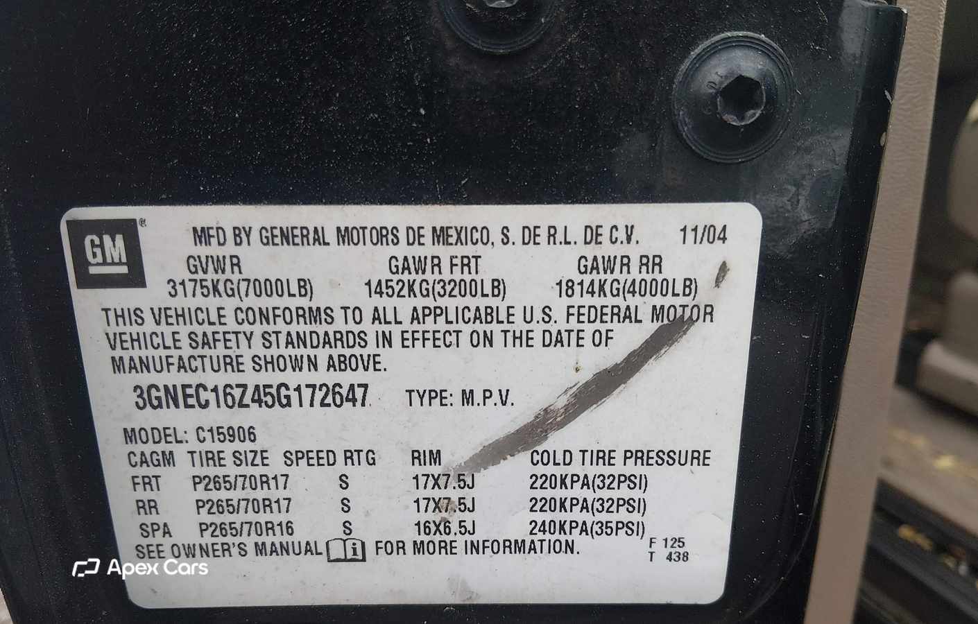 Chevrolet Express 2005