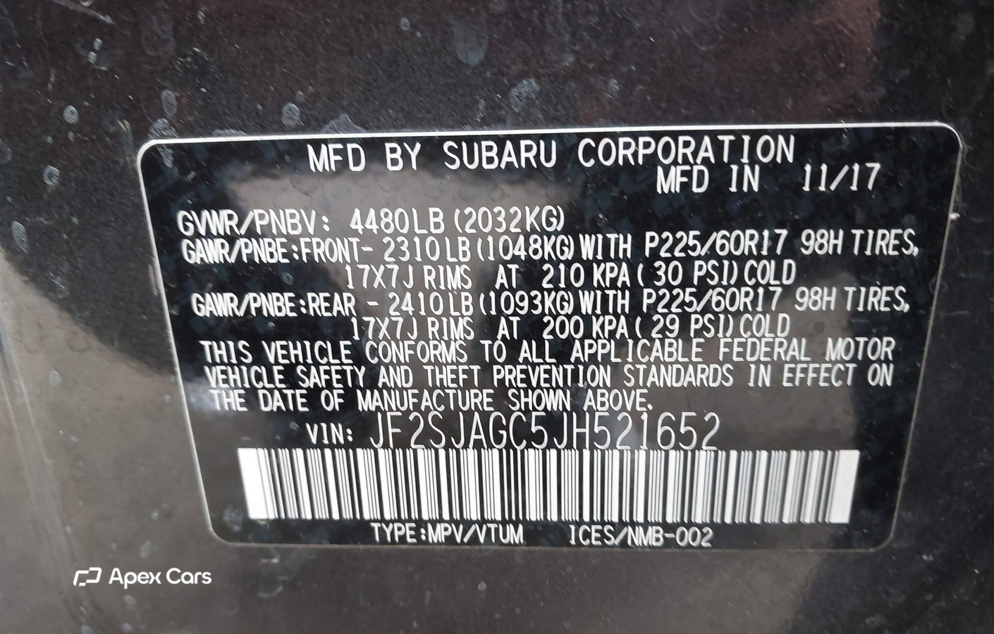 Subaru Forester 2018