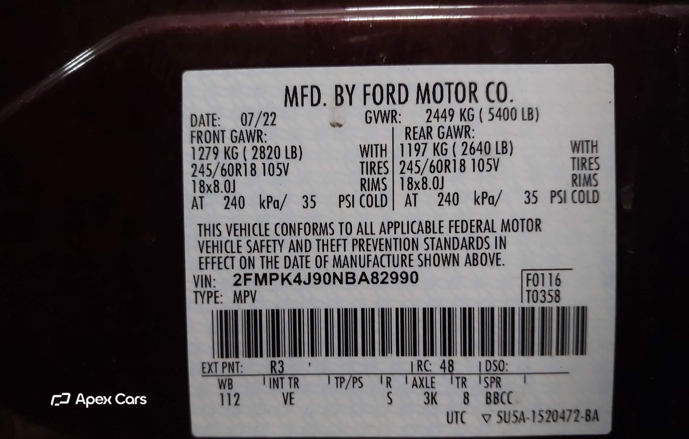 Ford Edge 2022