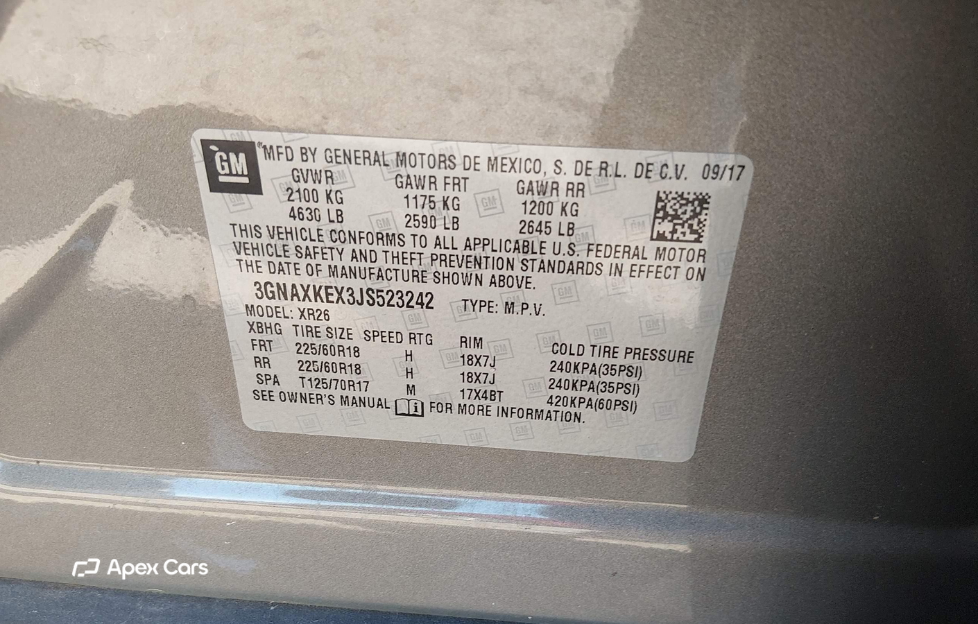 Chevrolet Equinox 2018