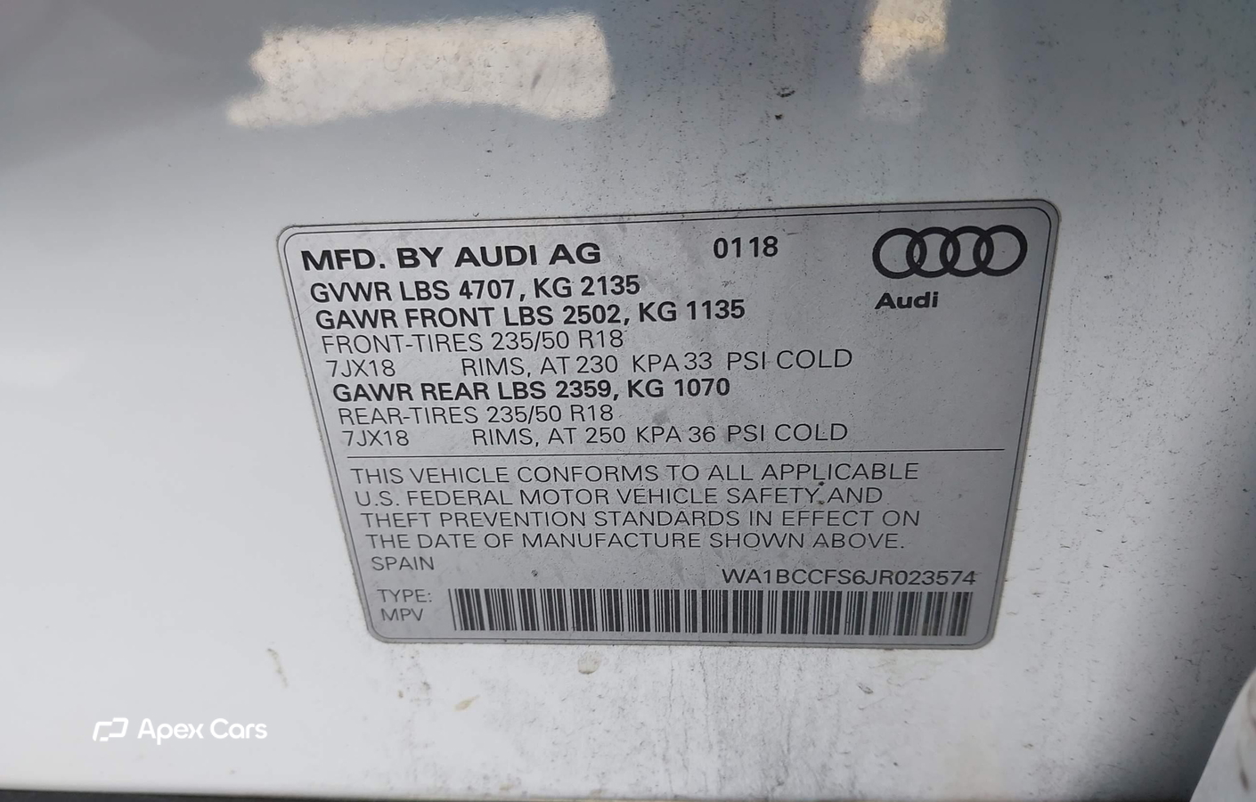 Audi Q3 2018