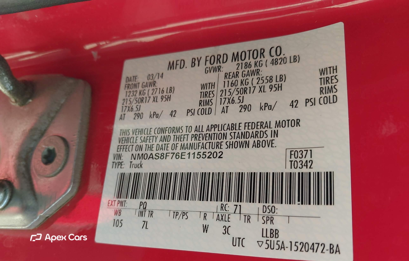 Ford Transit 2014