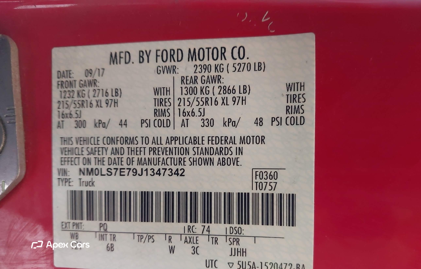 Ford Transit 2018