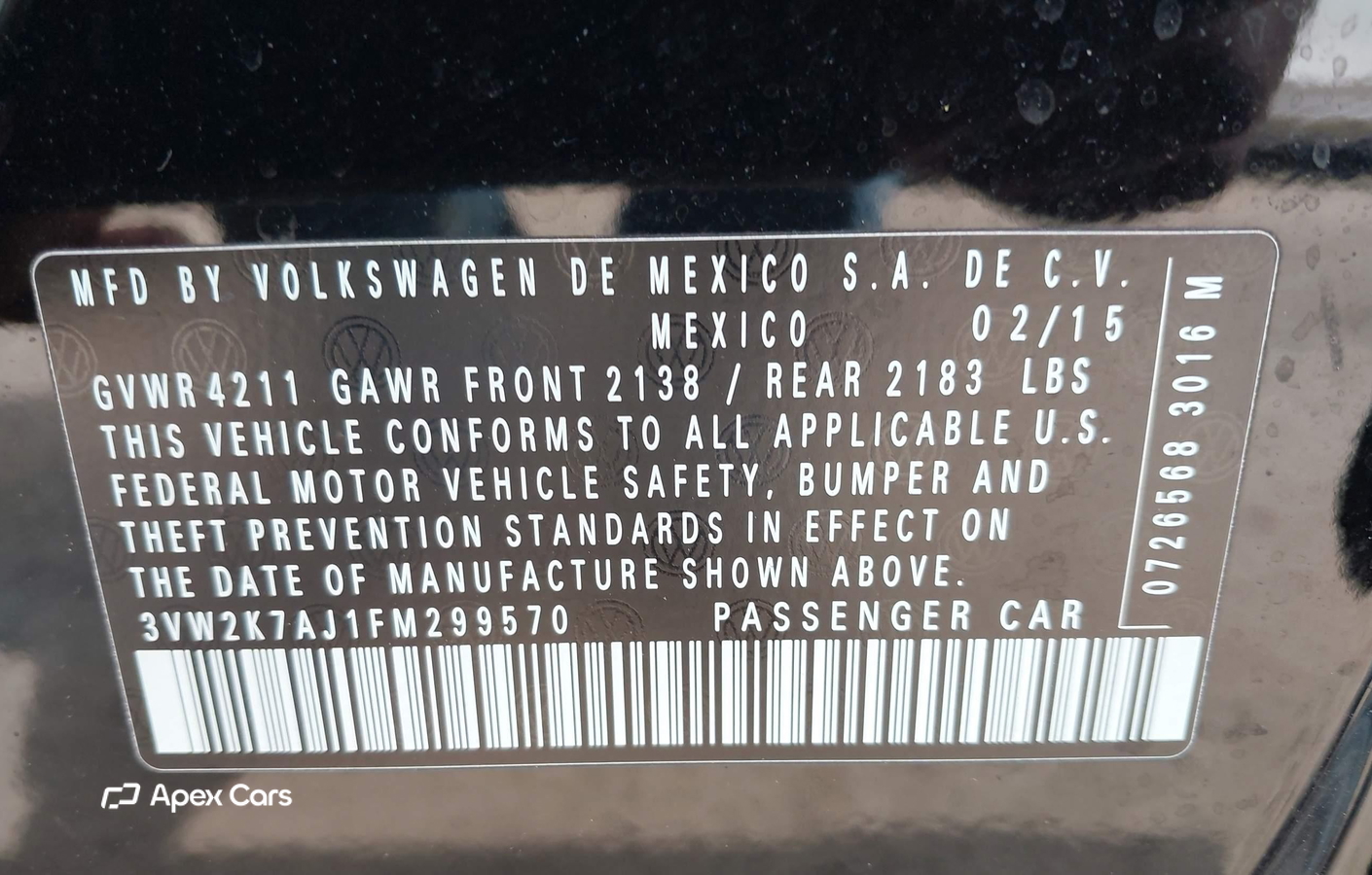 Volkswagen Jetta 2015