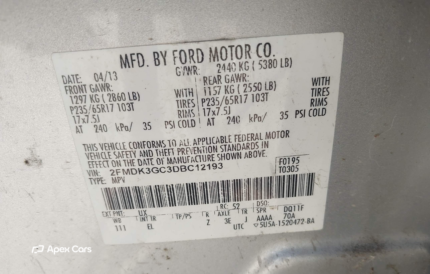 Ford Edge 2013