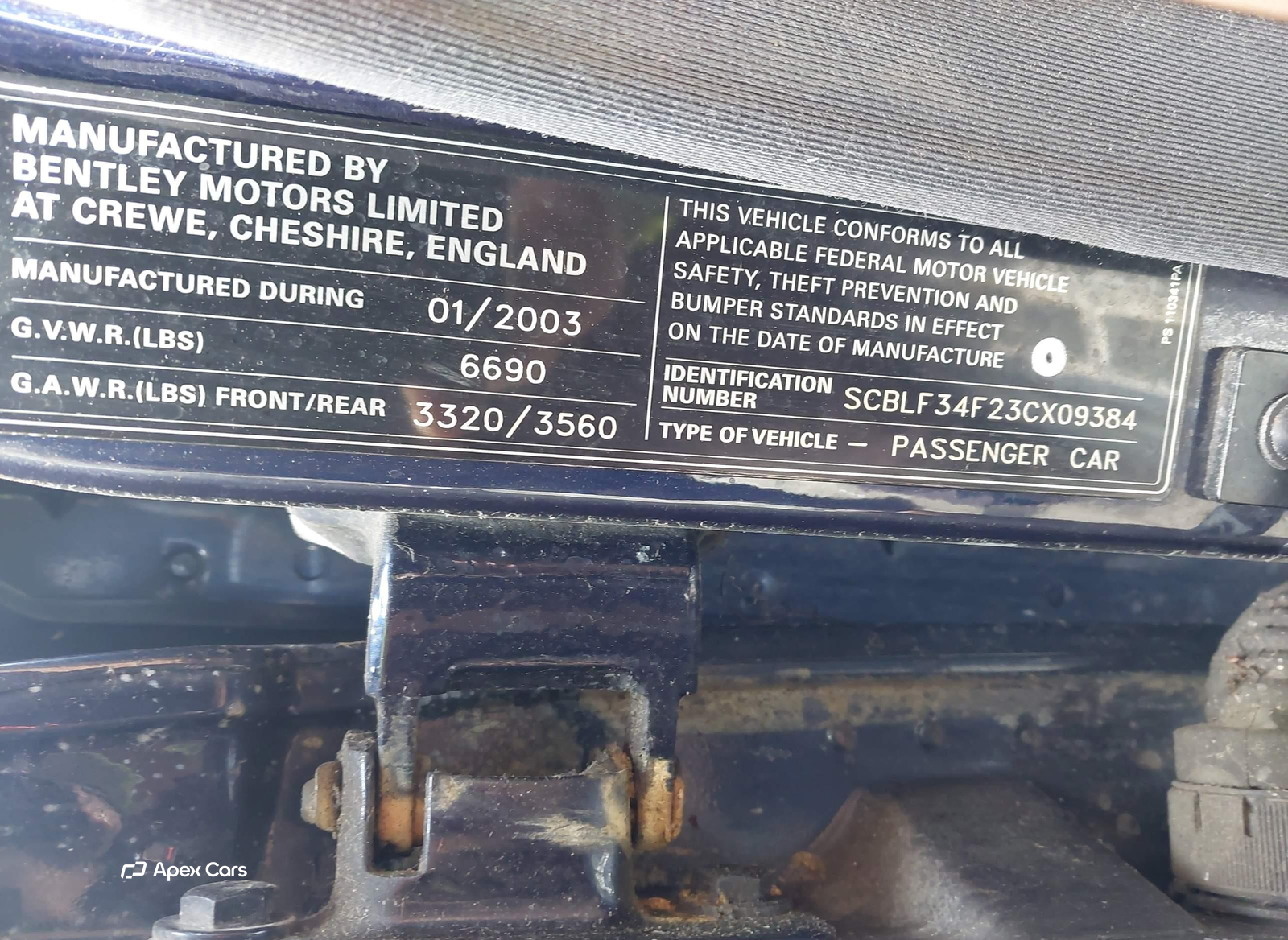 Bentley Arnage 2003