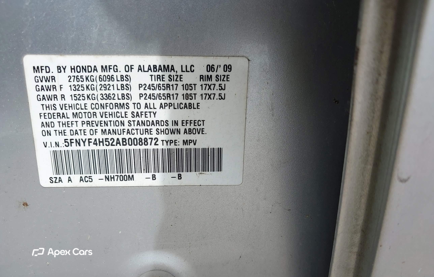 Honda Pilot 2010