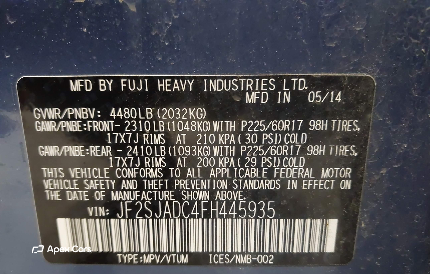 Subaru Forester 2015