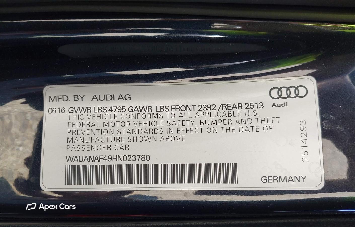 Audi A4 2017
