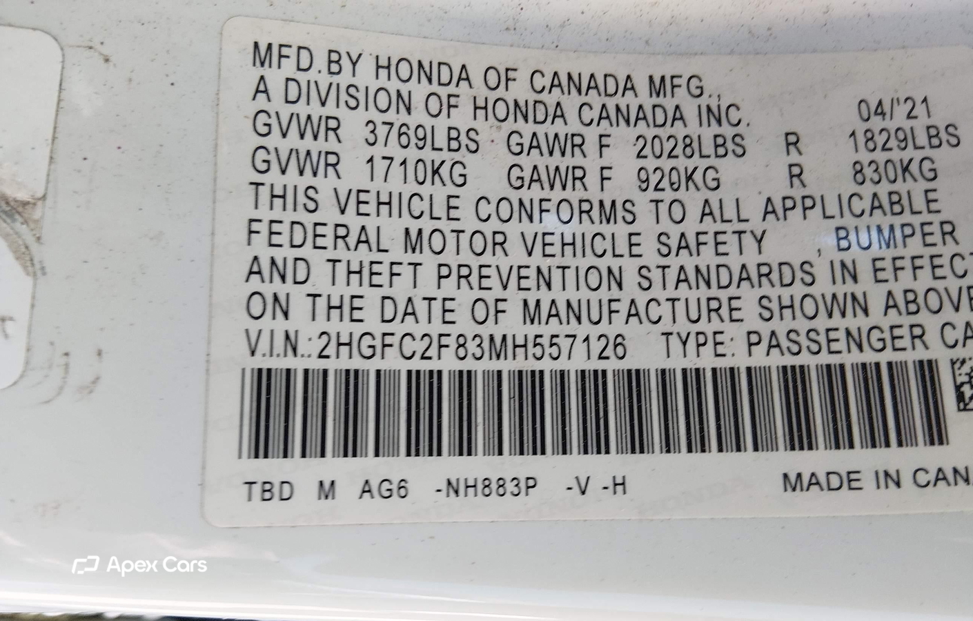 Honda Civic 2021