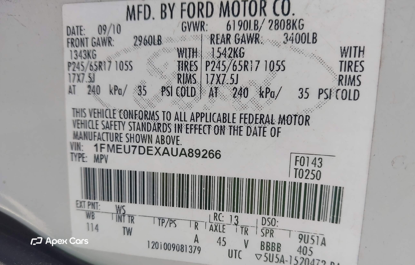Ford Explorer 2010