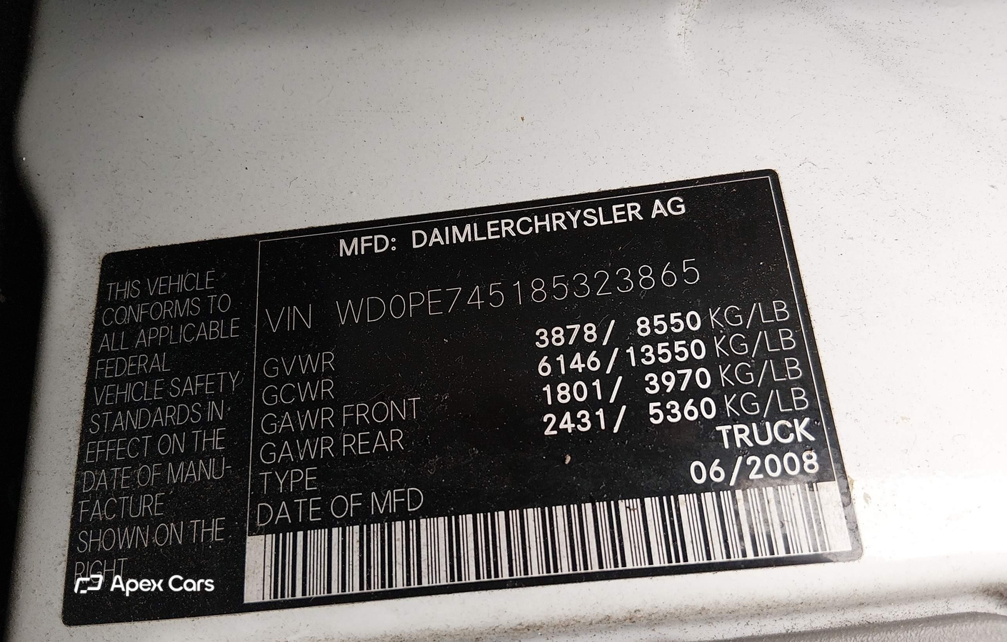 Dodge Sprinter 2008