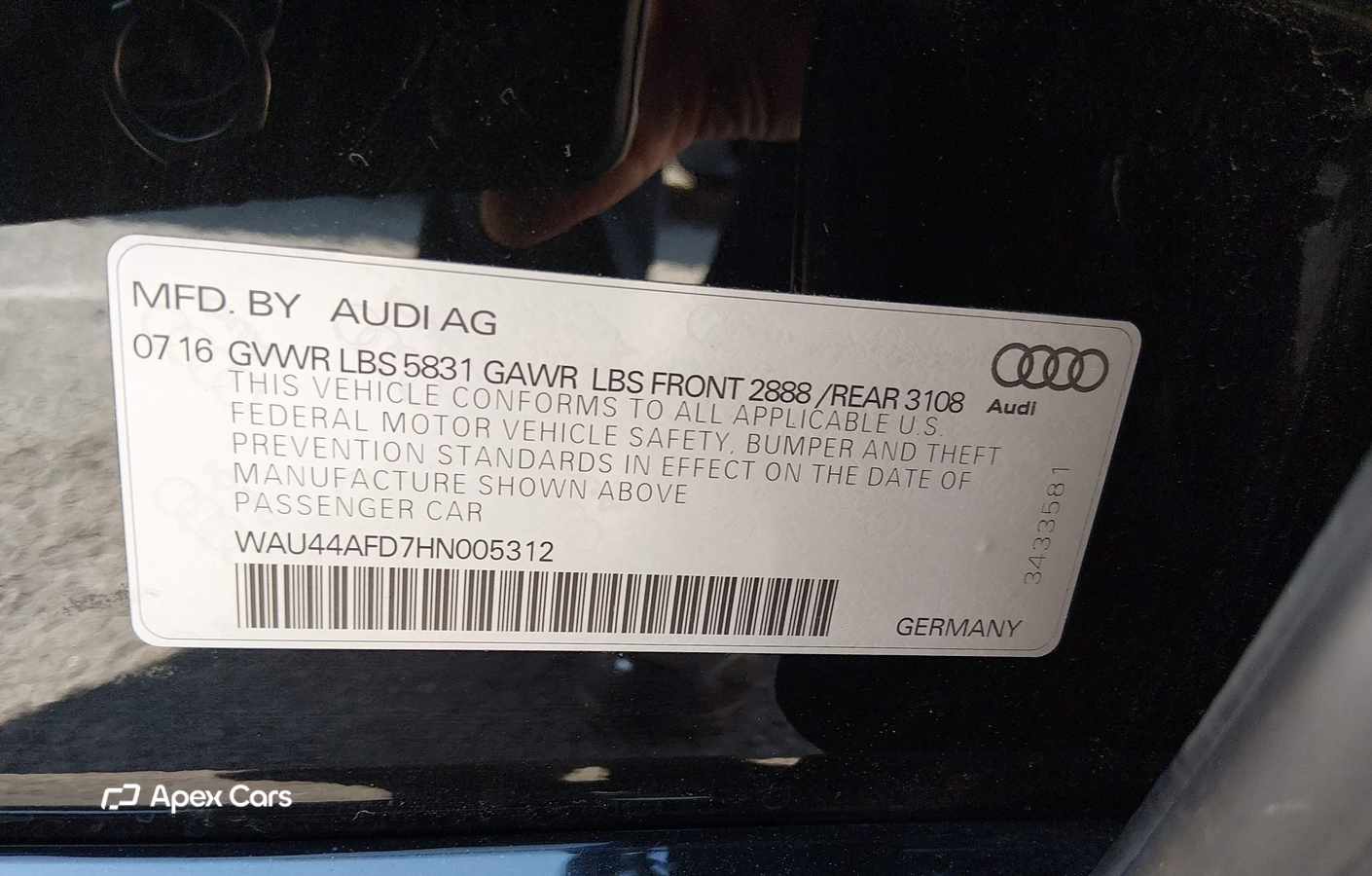 Audi A8 2017