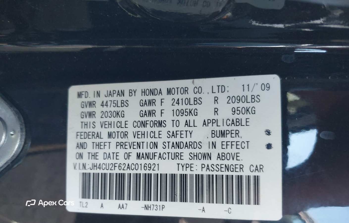 Acura TSX 2010