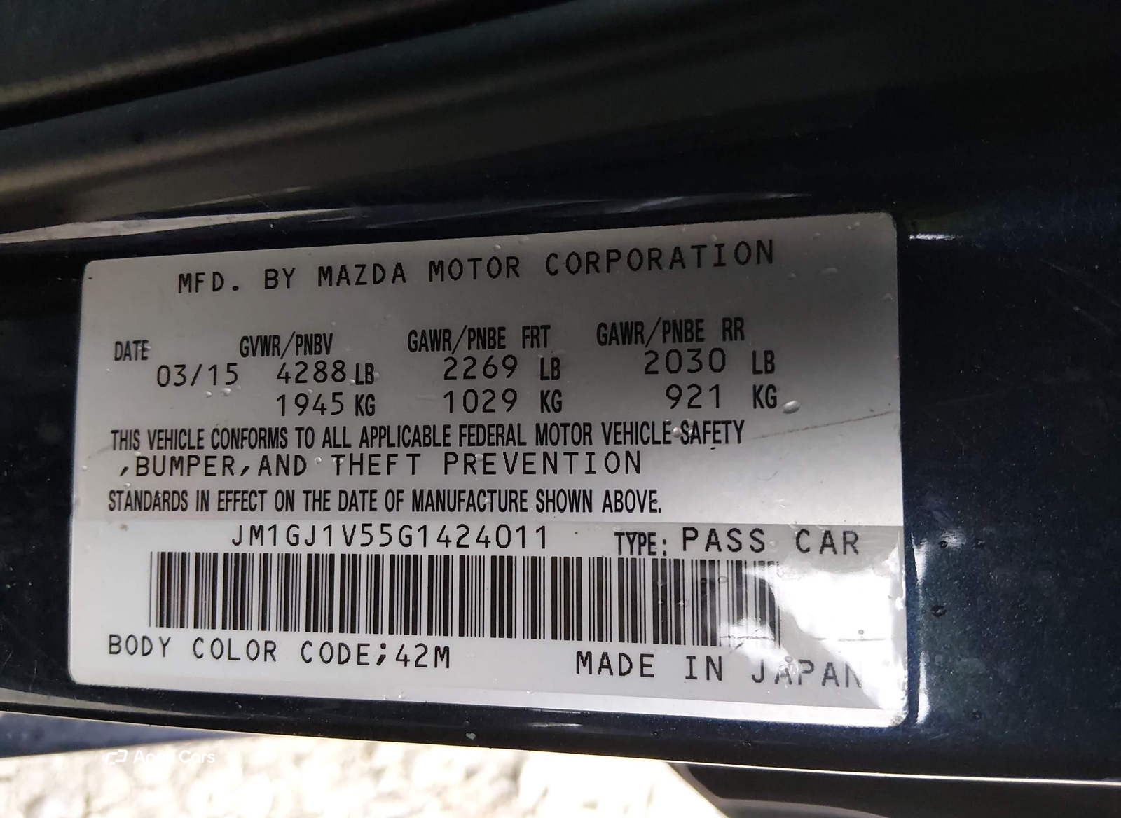 Mazda 6 2016