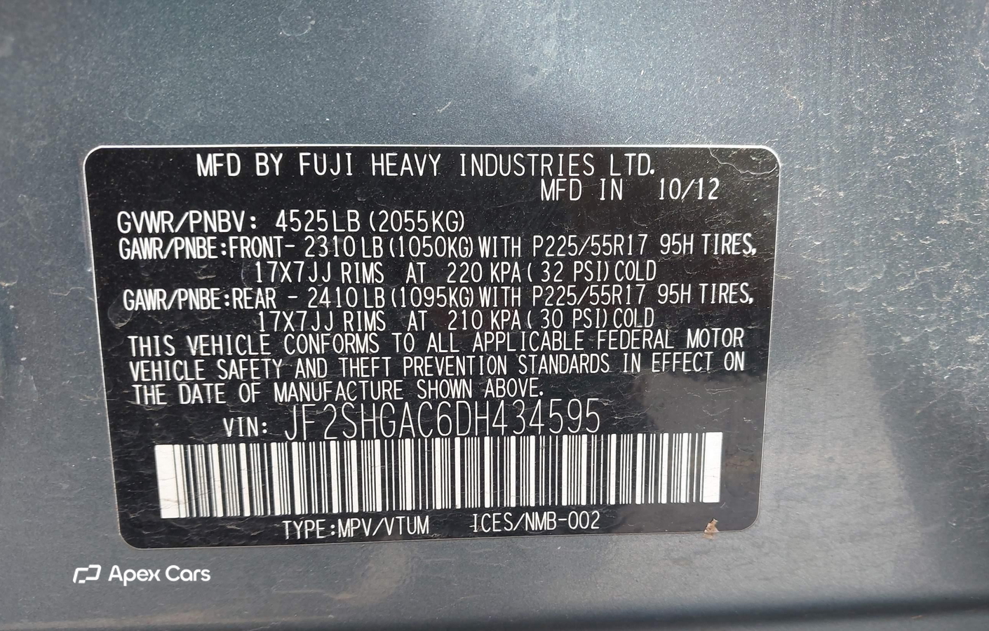 Subaru Forester 2013