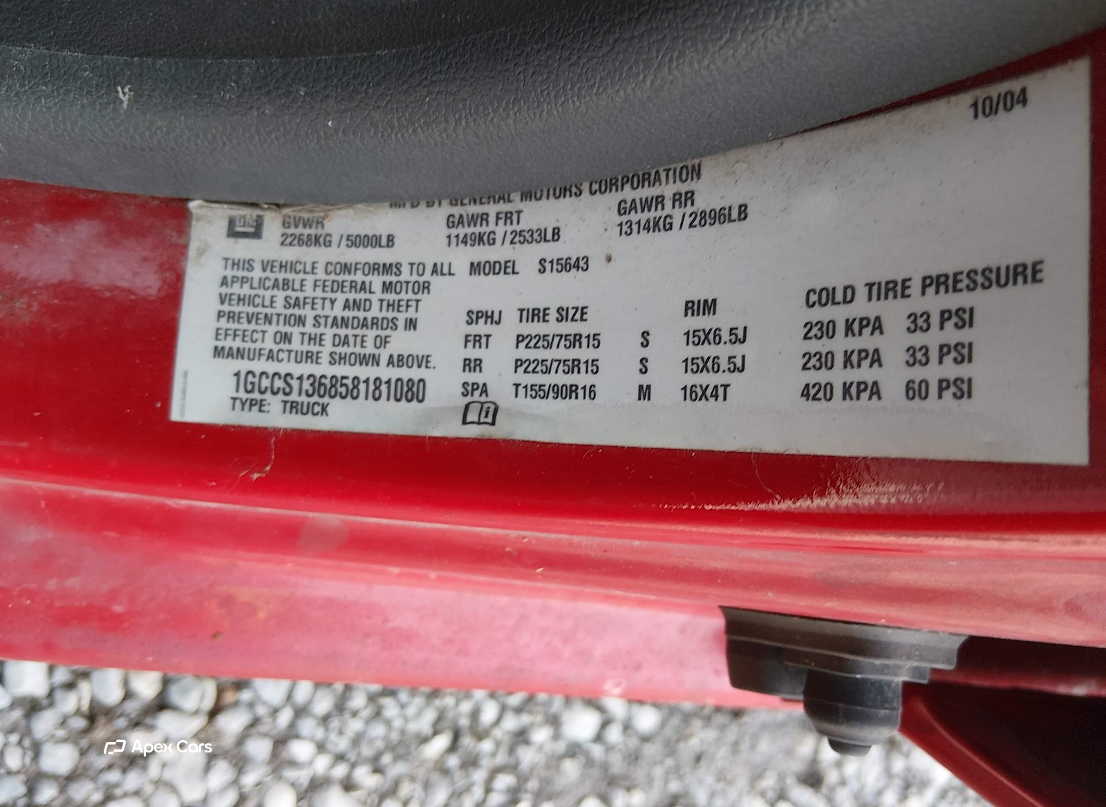 Chevrolet Colorado 2005