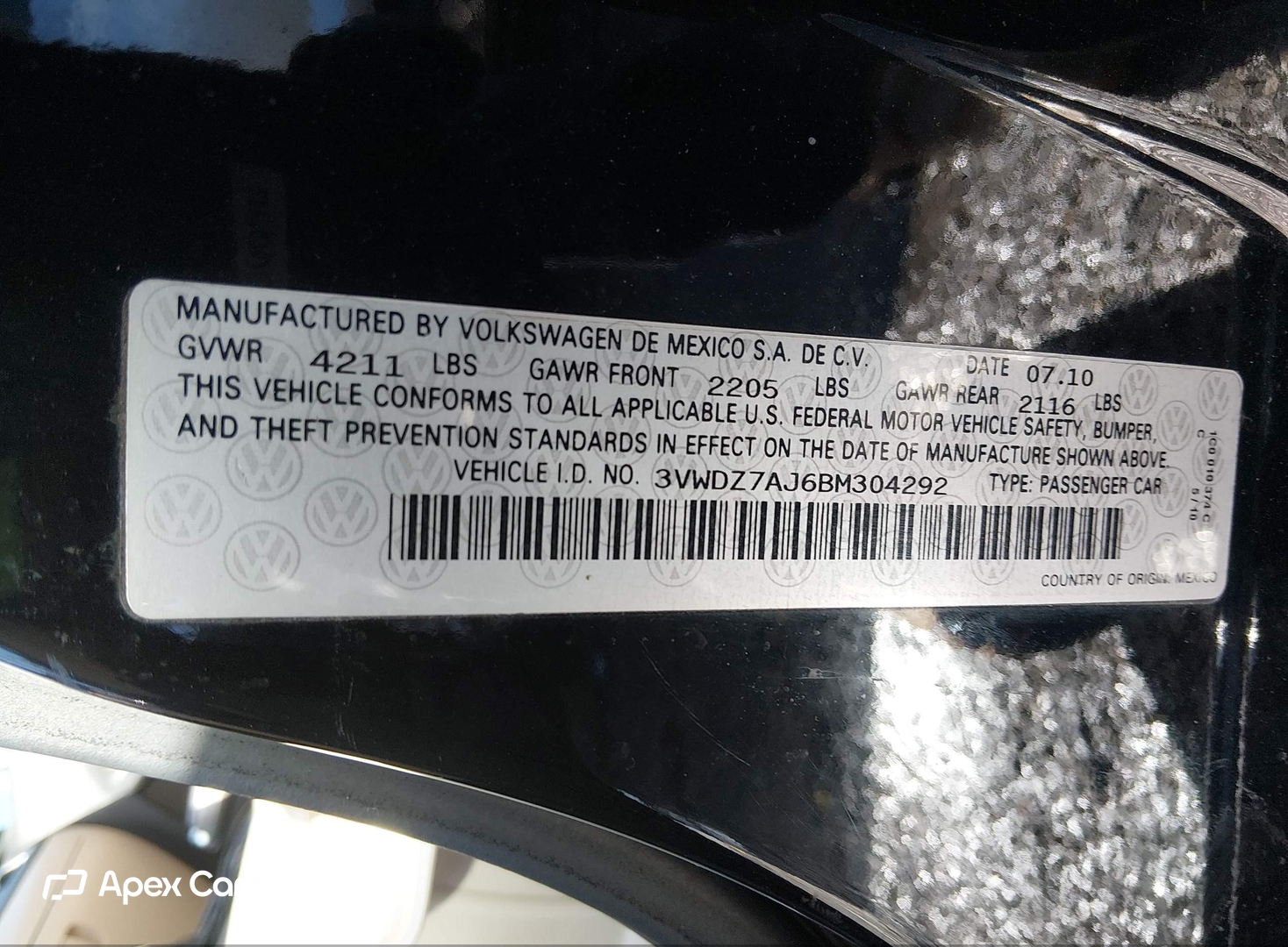 Volkswagen Jetta 2011