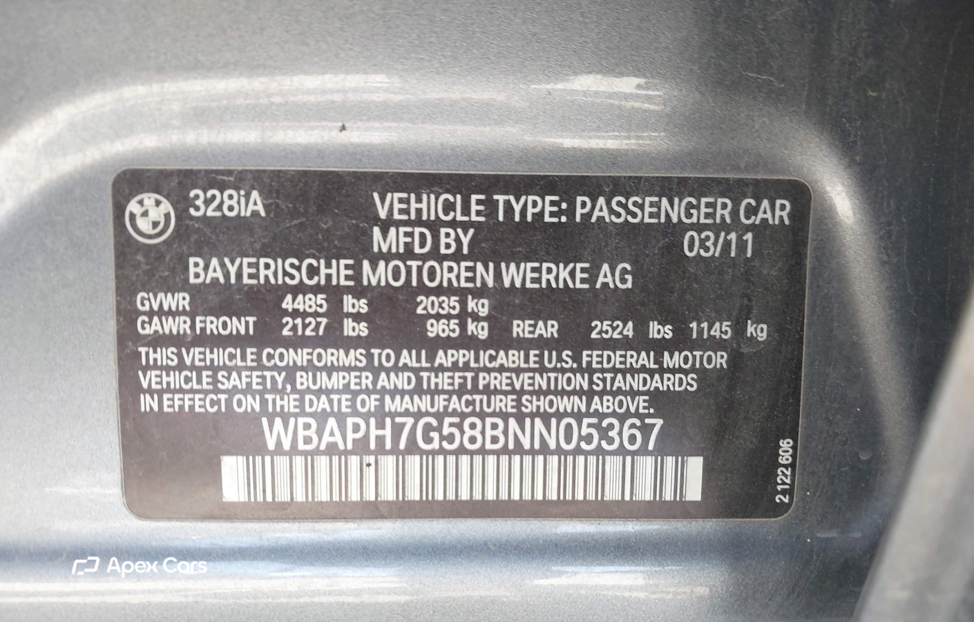 BMW Series 3 2011