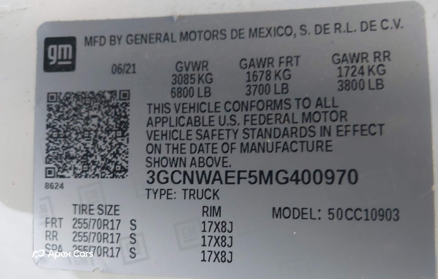 Chevrolet Silverado 2021