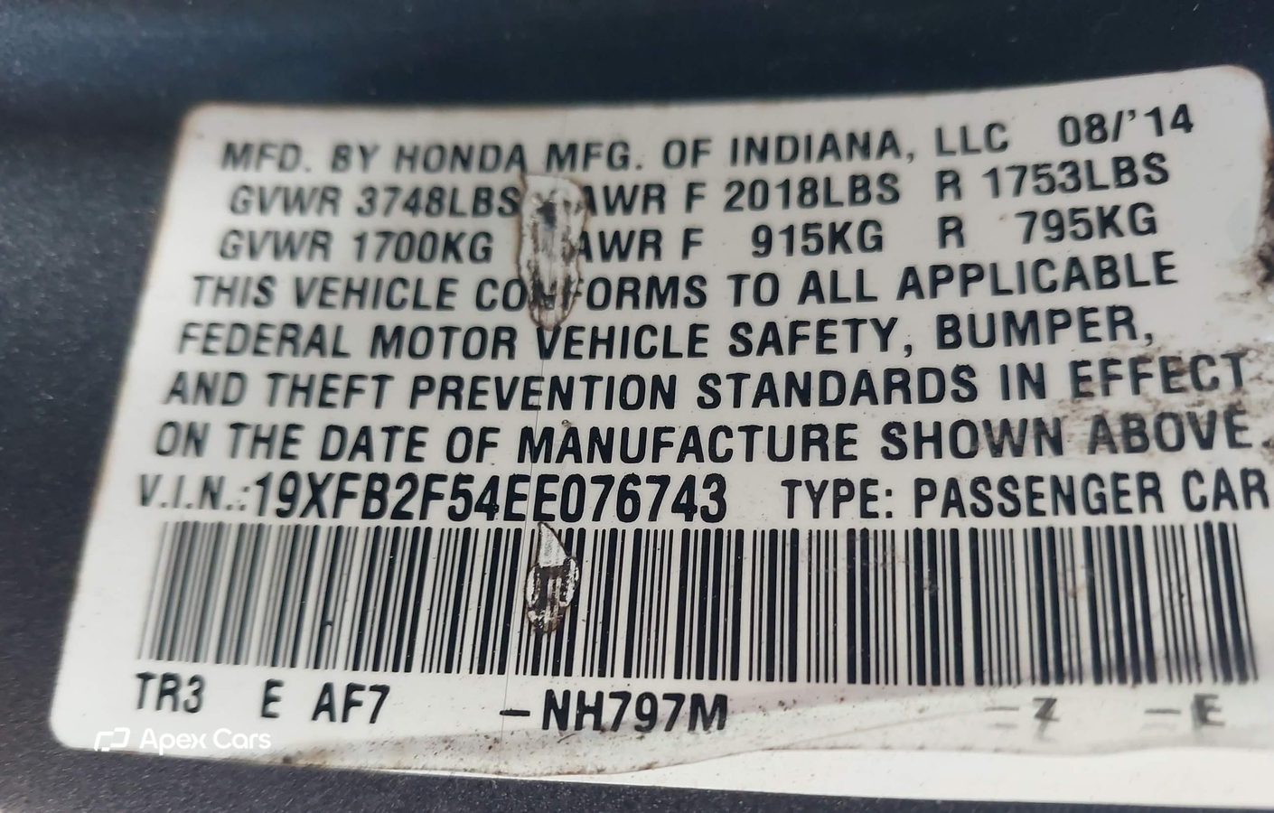 Honda Civic 2014