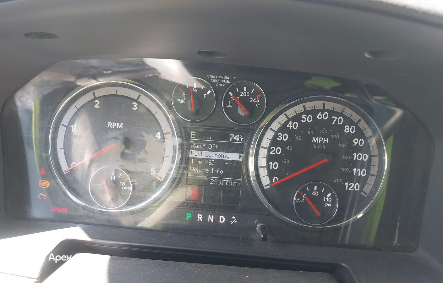 RAM 2500 2011