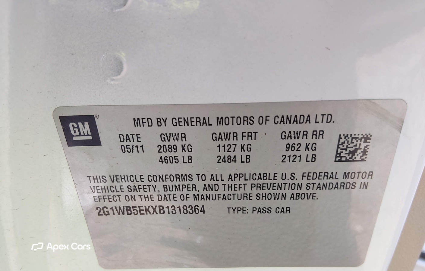 Chevrolet Impala 2011