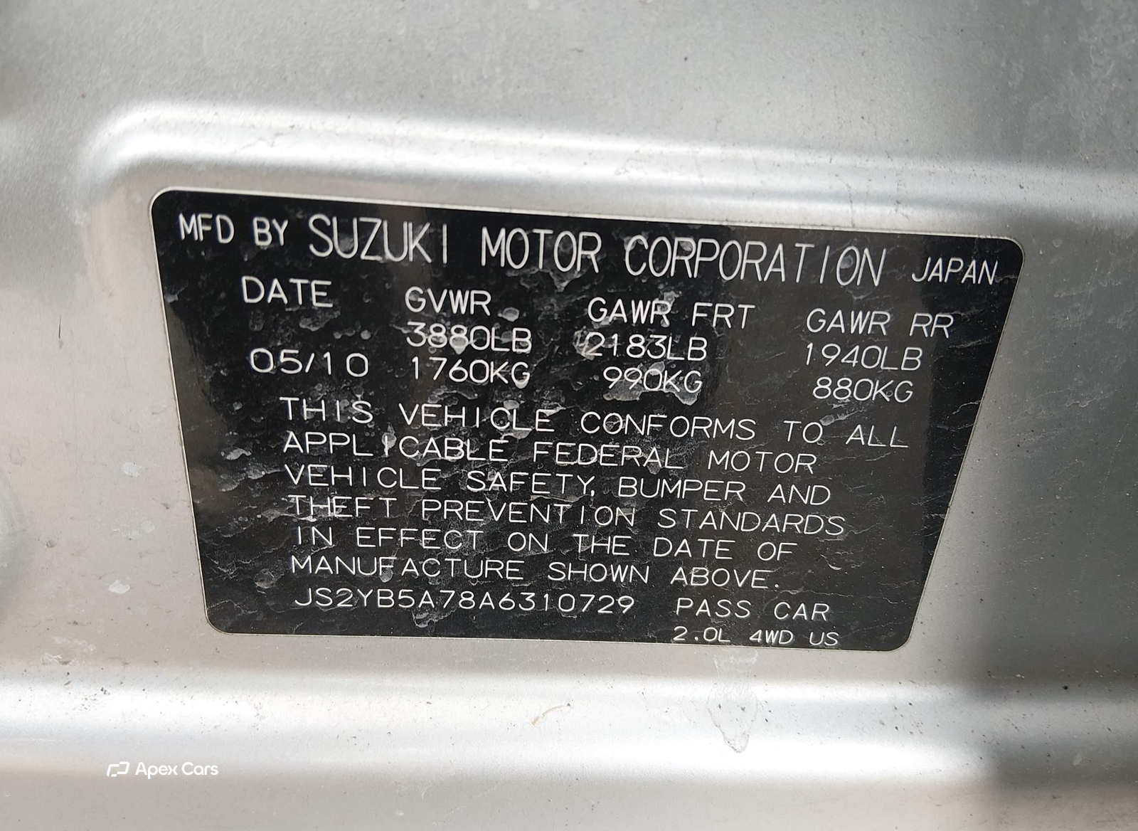 Suzuki SX4 2010
