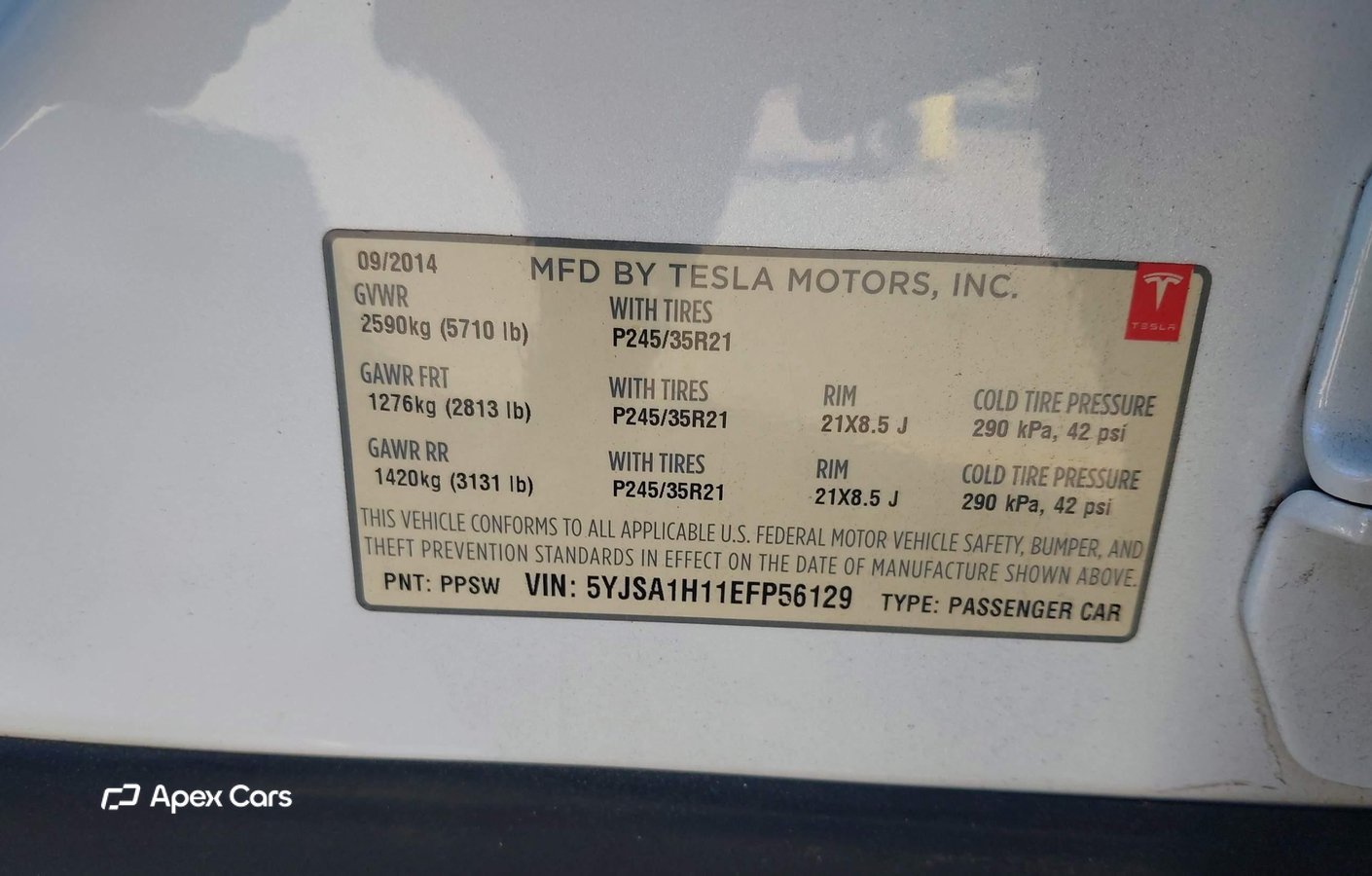 Tesla Model S 2014