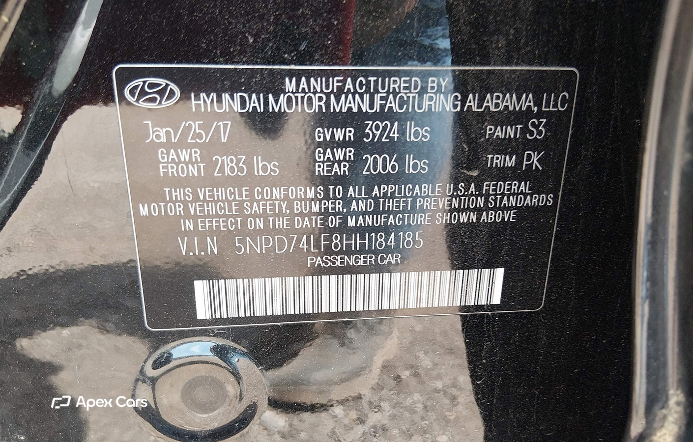 Hyundai Elantra 2017