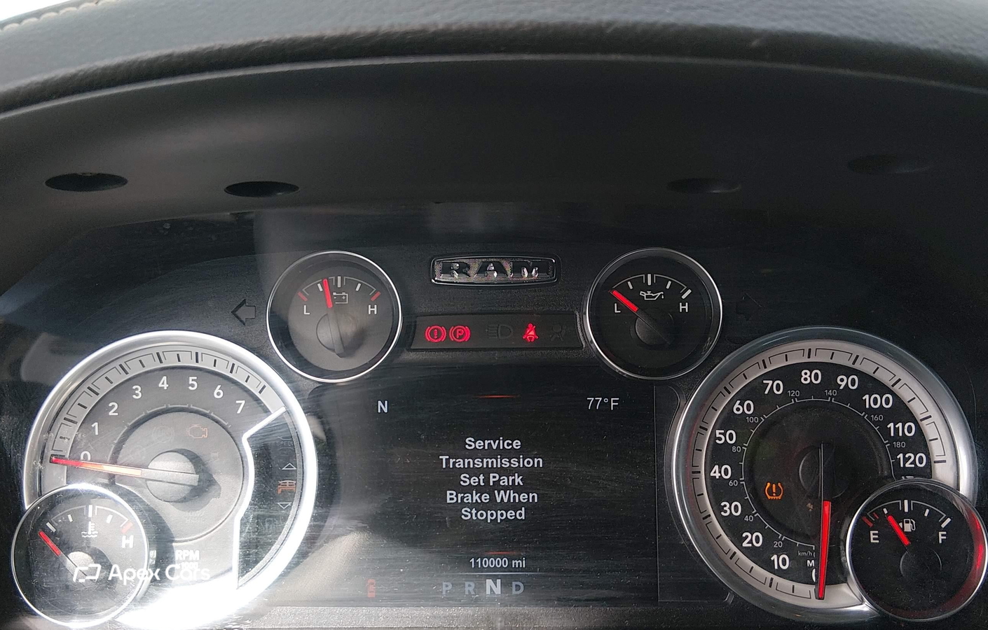 RAM 1500 2017