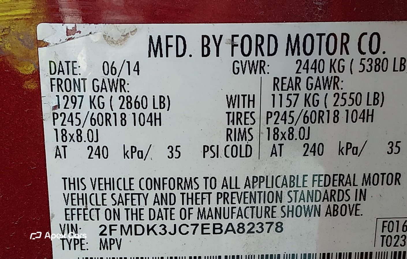 Ford Edge 2014