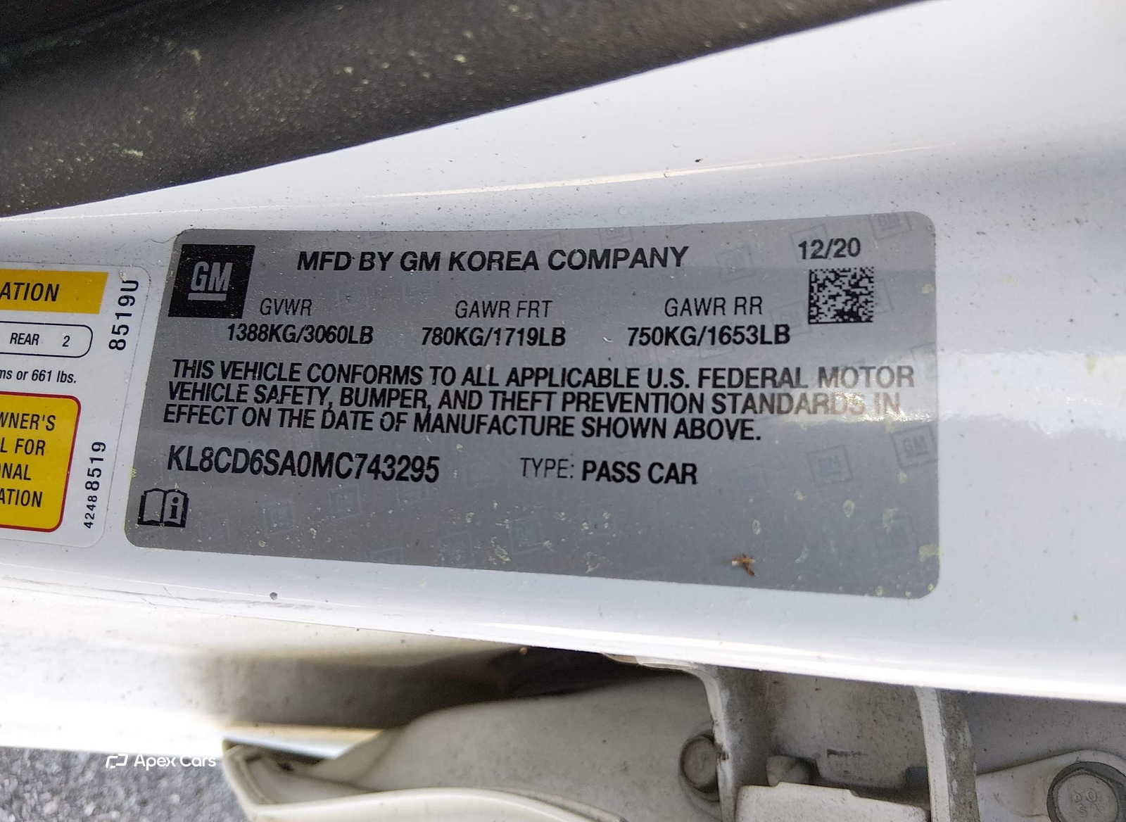 Chevrolet Spark 2021