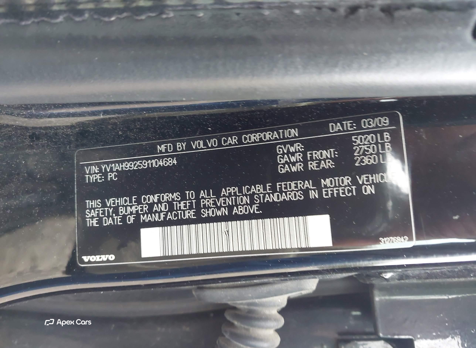 Volvo S80 2009