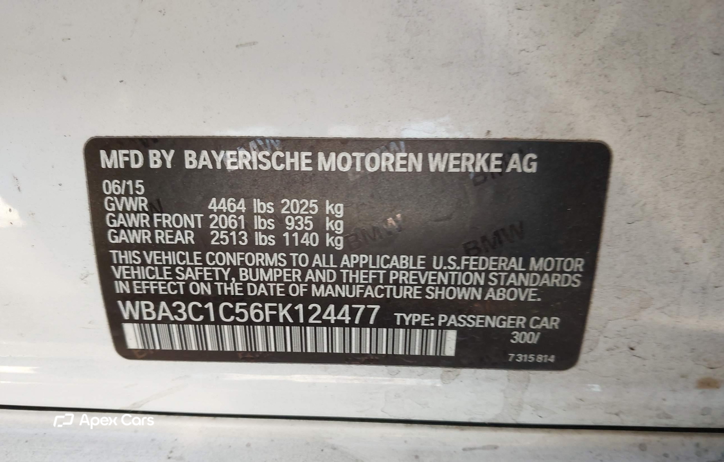 BMW Series 3 2015