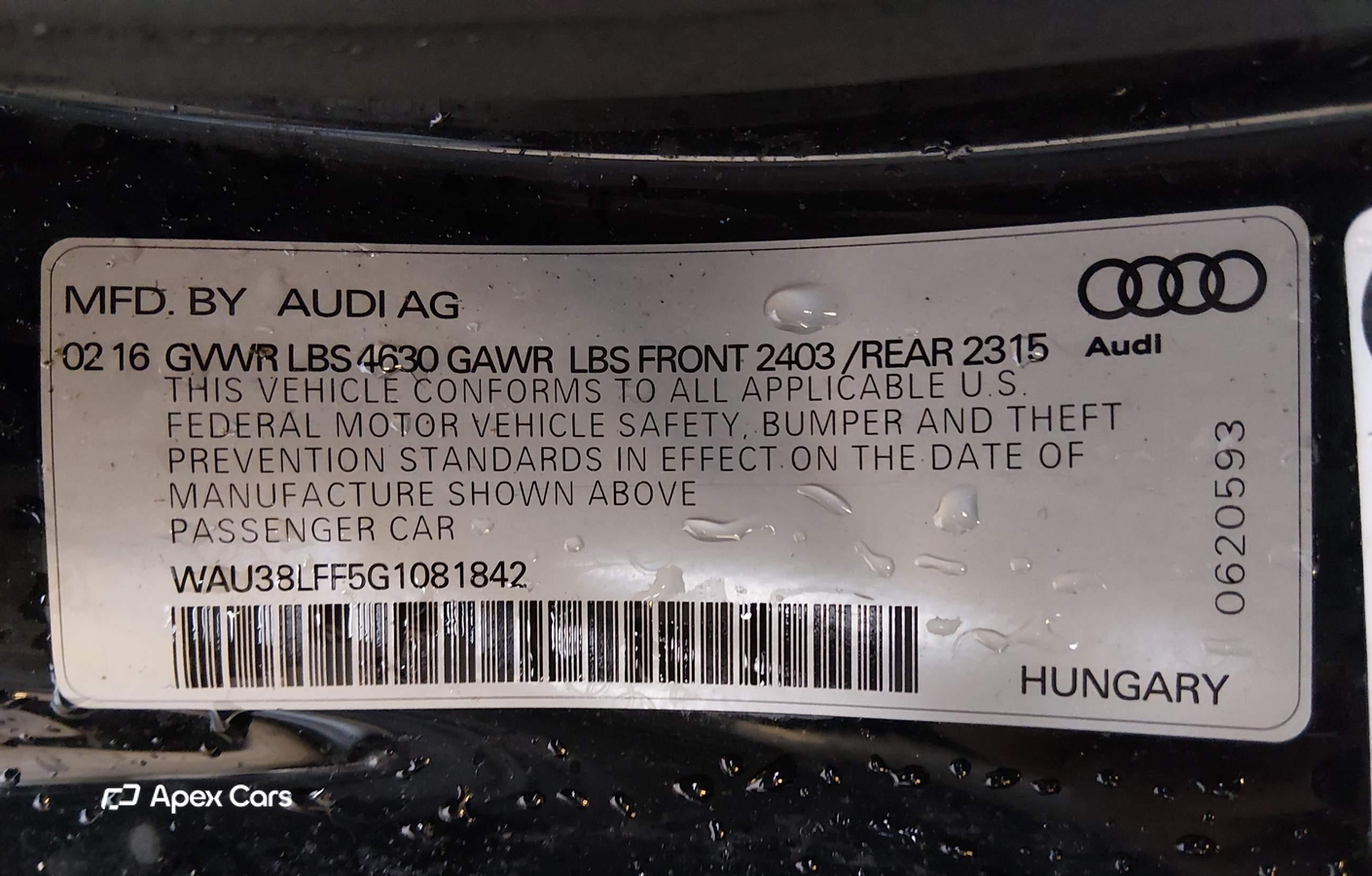 Audi A3 2016