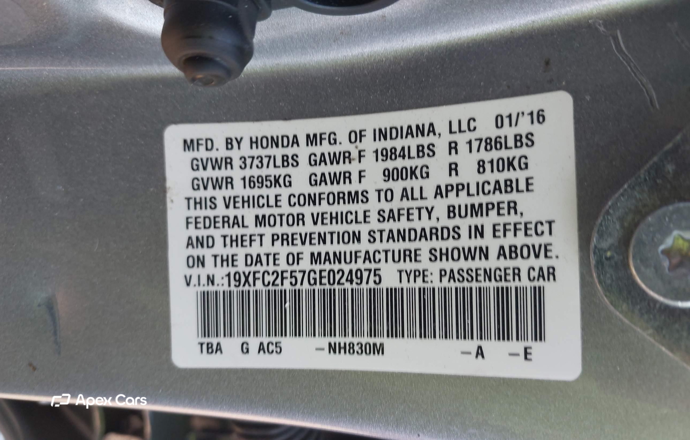 Honda Civic 2016