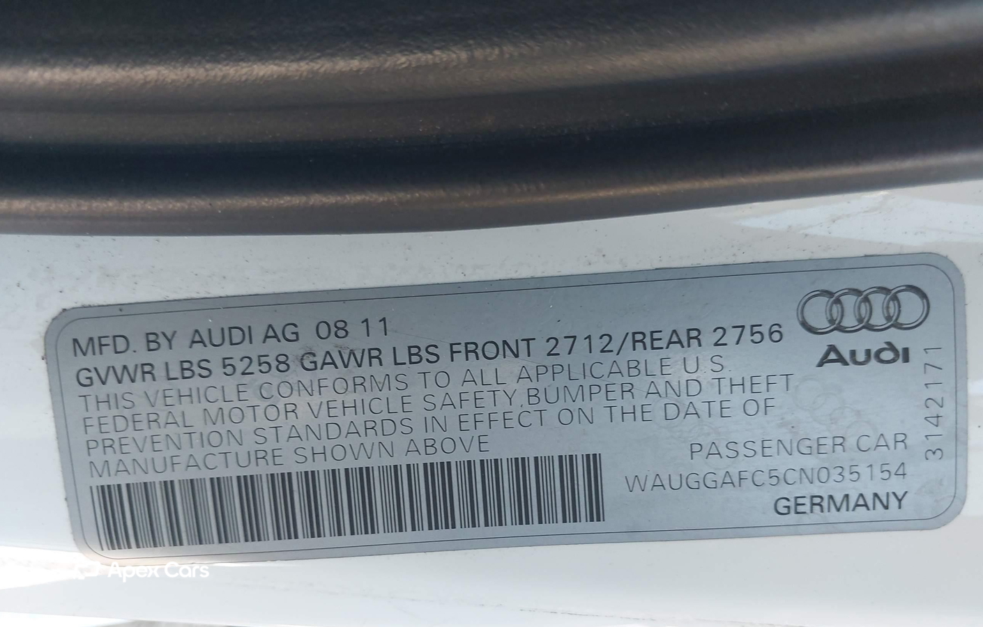 Audi A6 2012