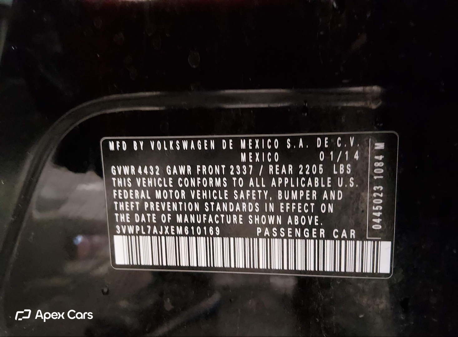 Volkswagen Jetta 2014