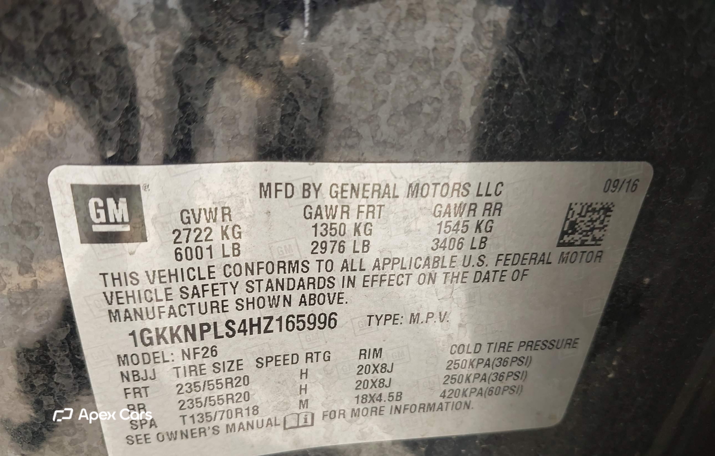 GMC Acadia 2017