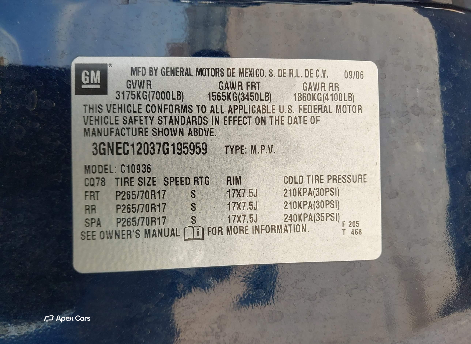 Chevrolet Avalanche 2007