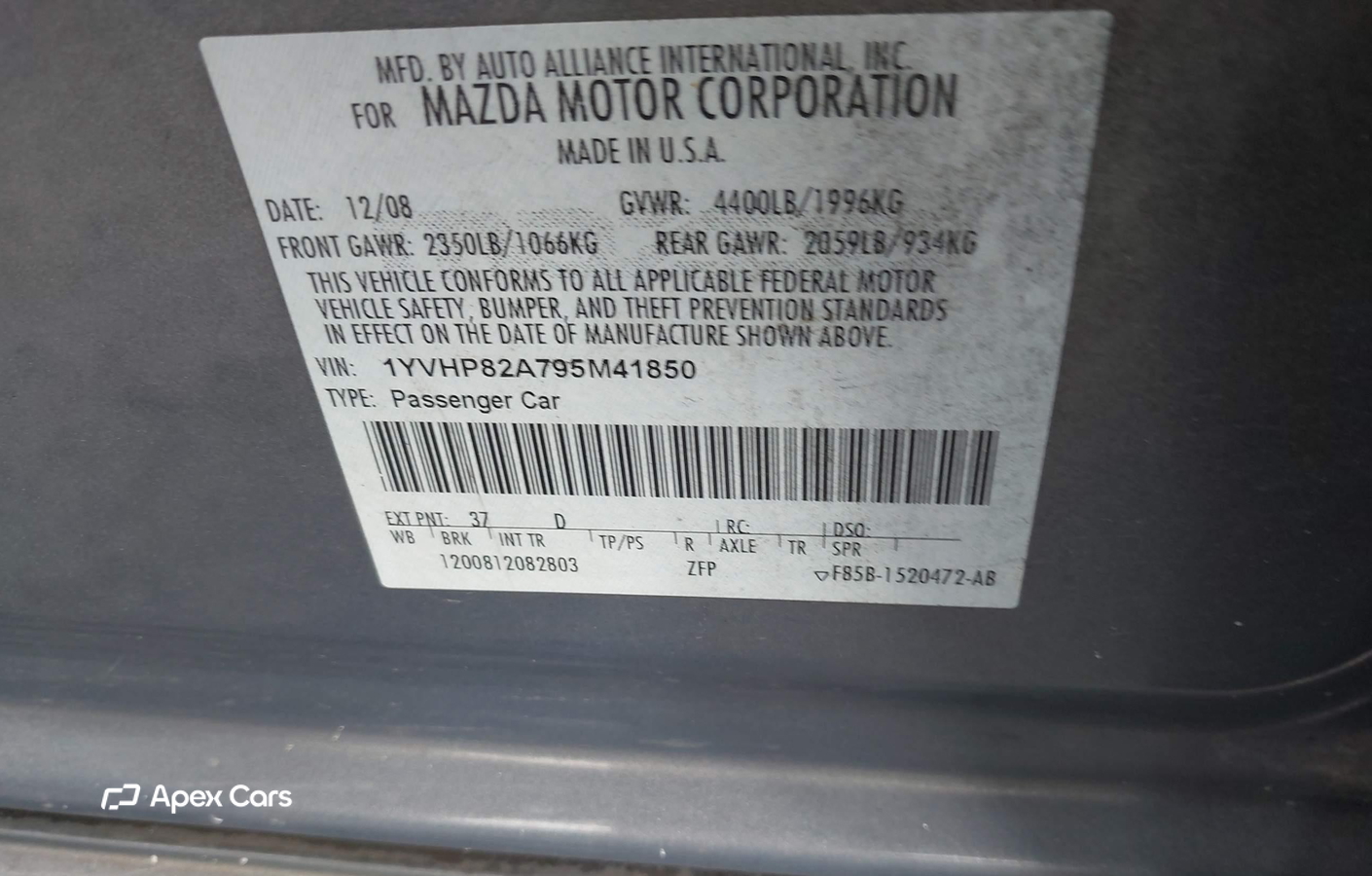 Mazda 6 2009