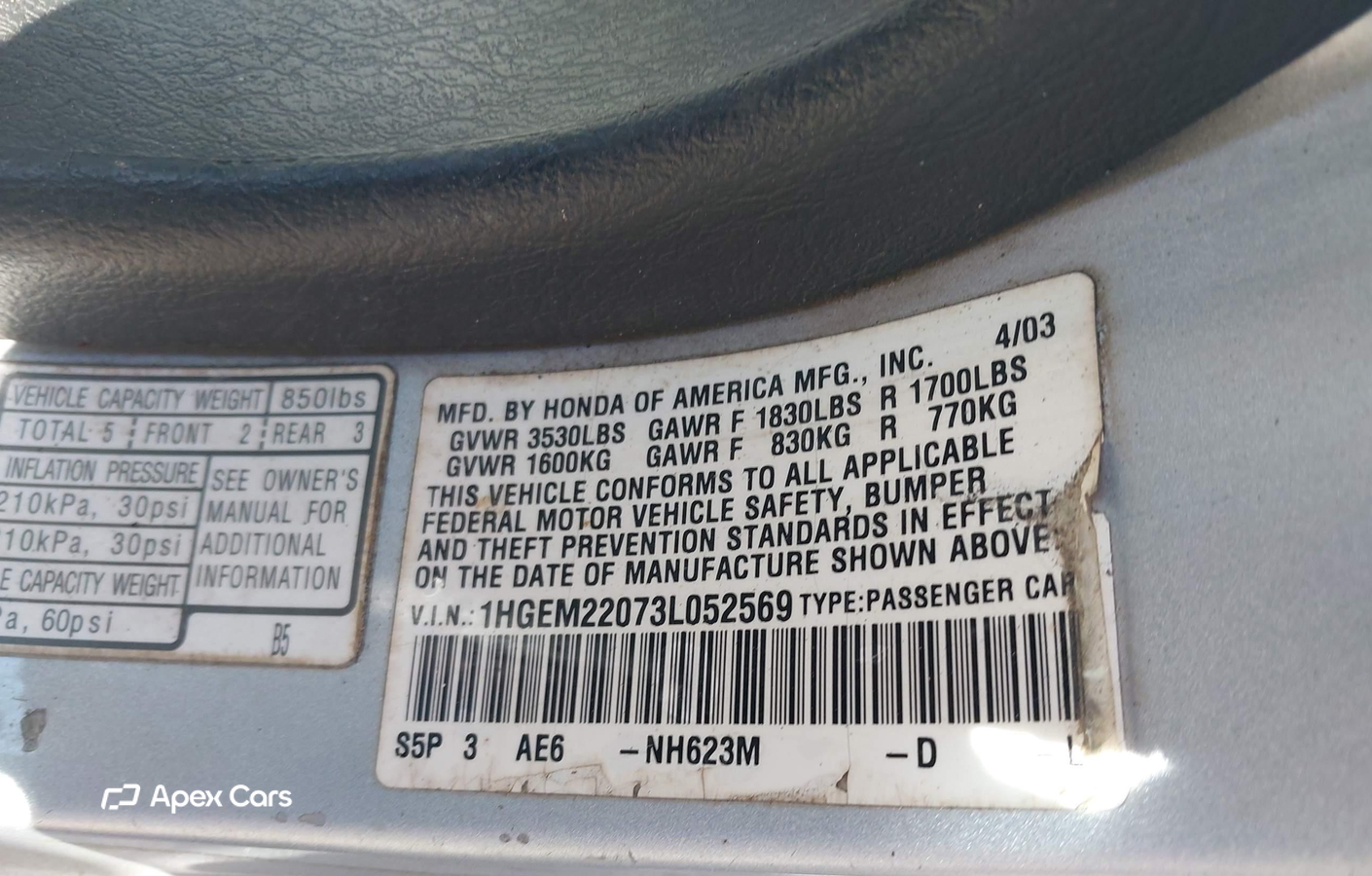 Honda Civic 2003