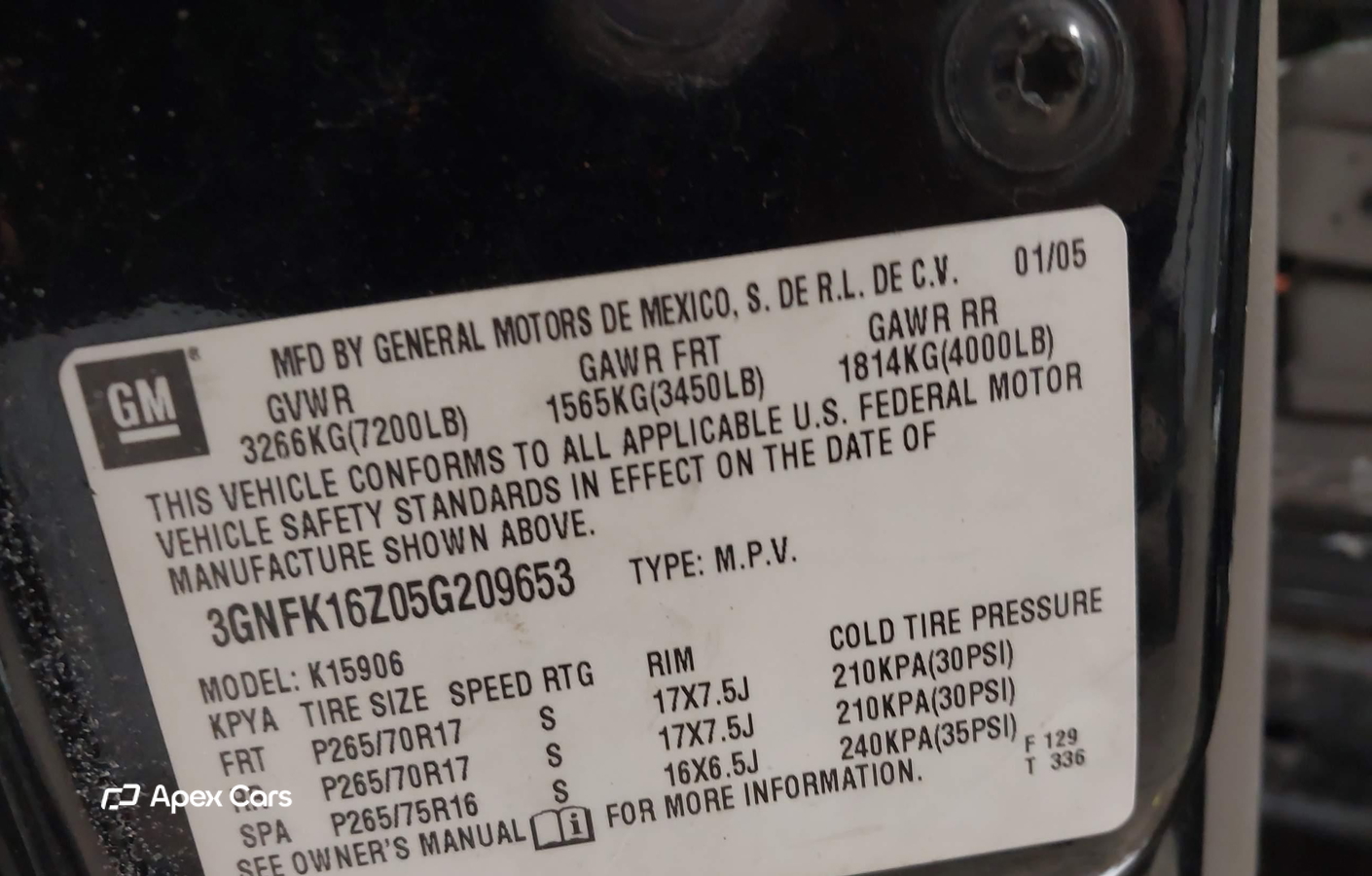 Chevrolet Express 2005