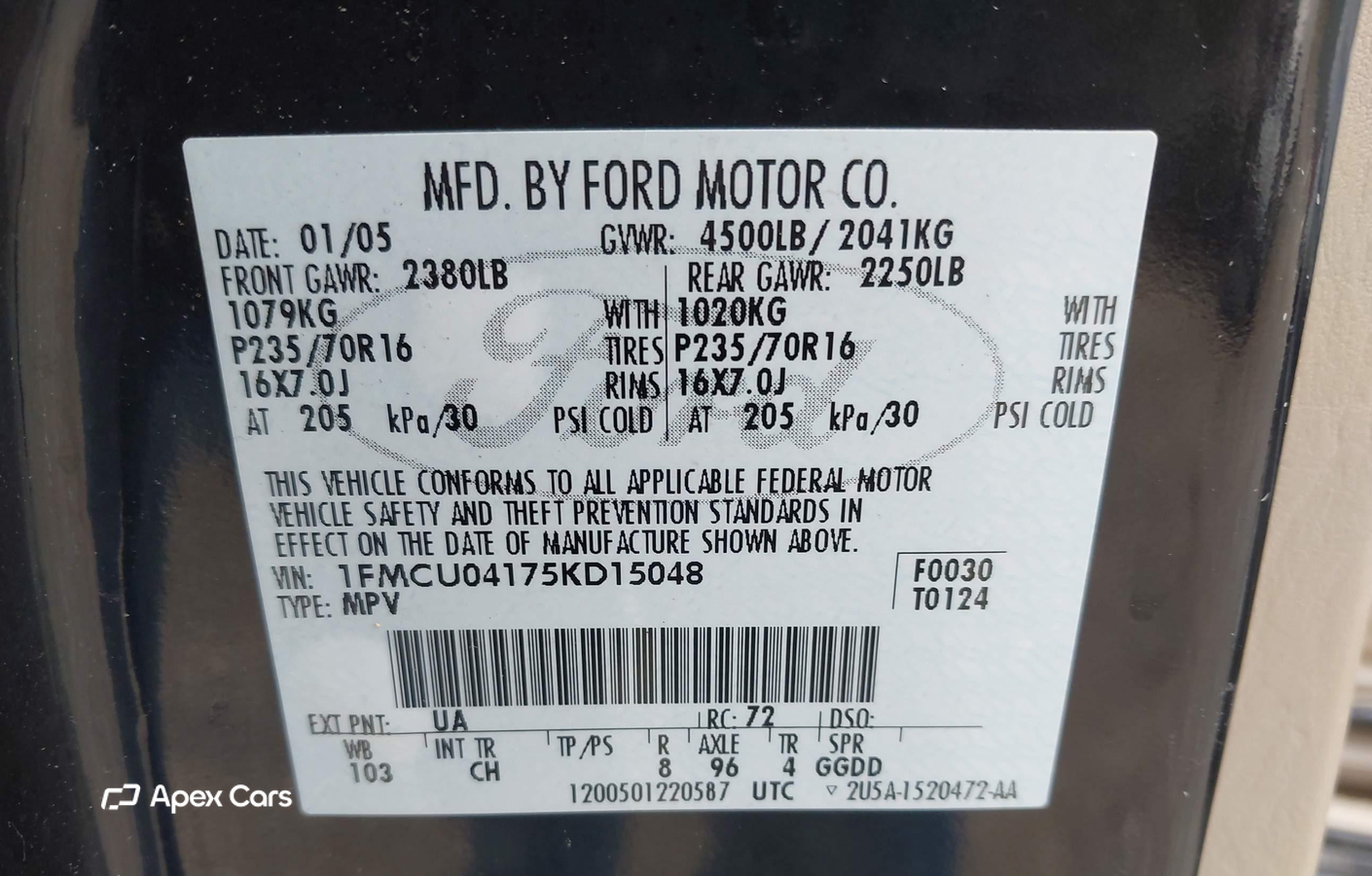 Ford Escape 2005
