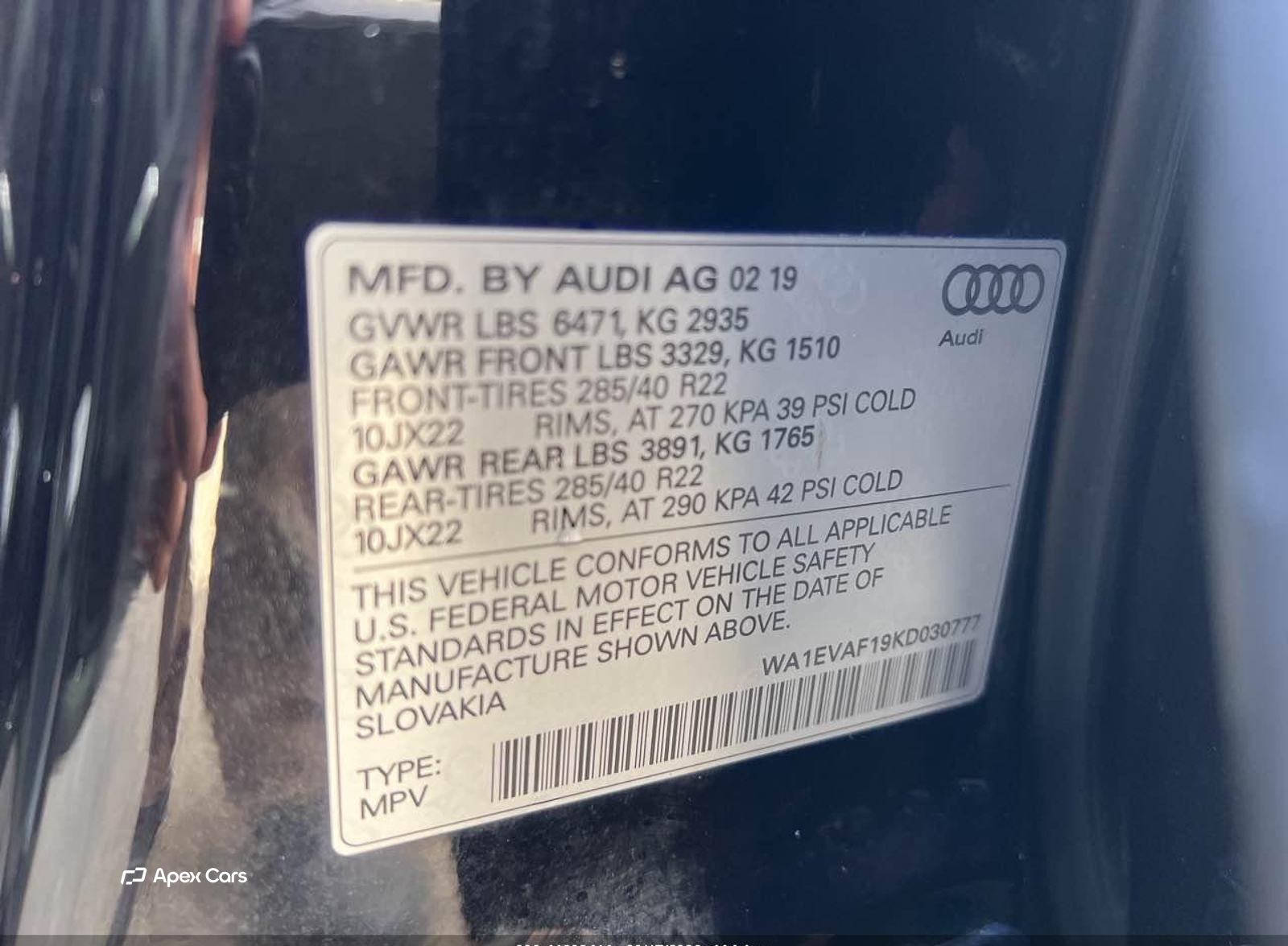 Audi Q8 2019